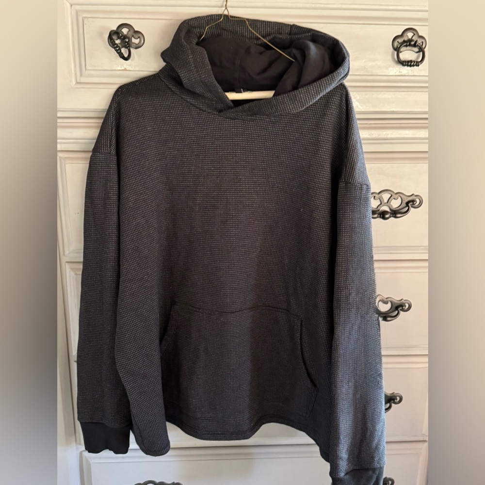 Express Charcoal and Black Hoodie